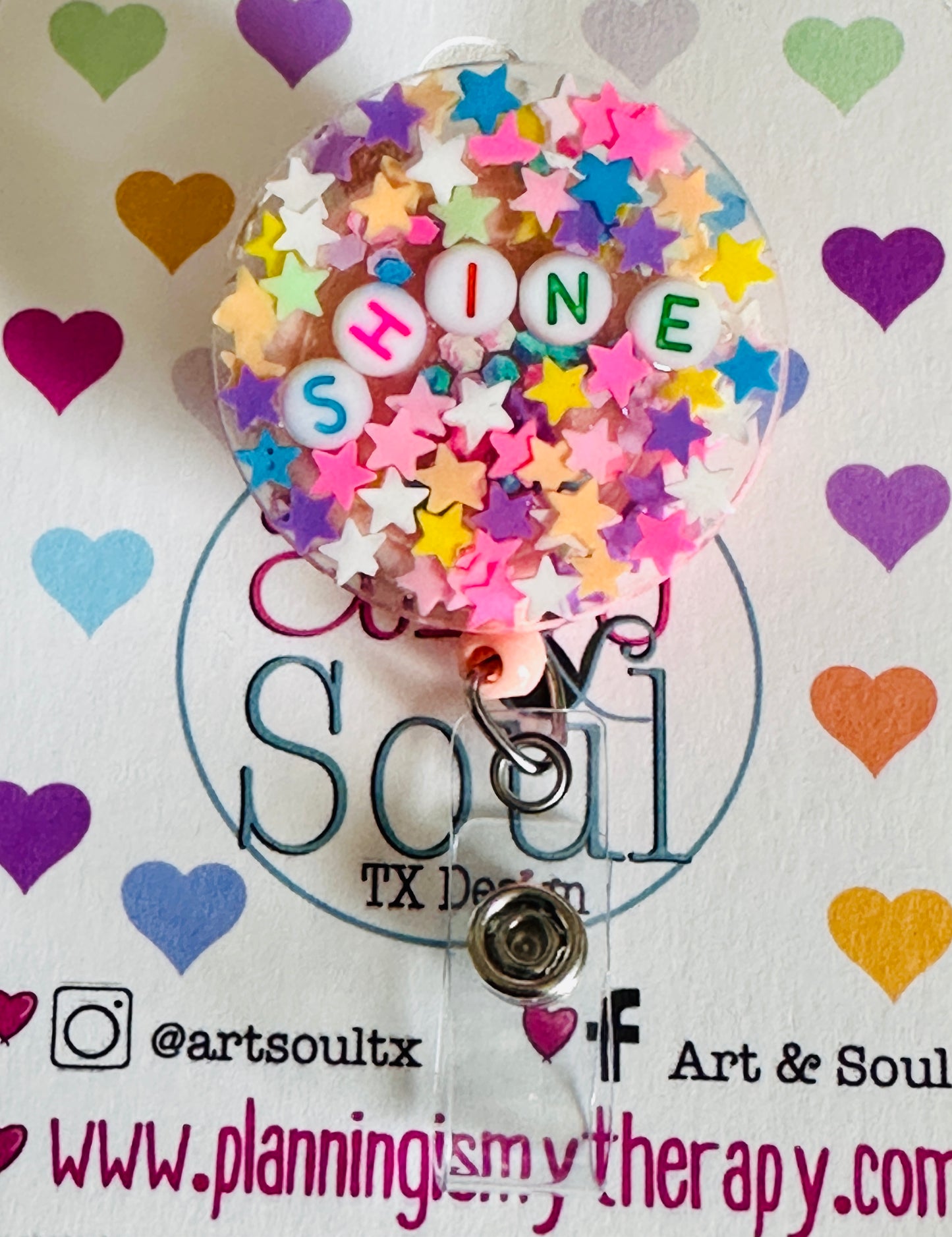 Shine Badge Reel