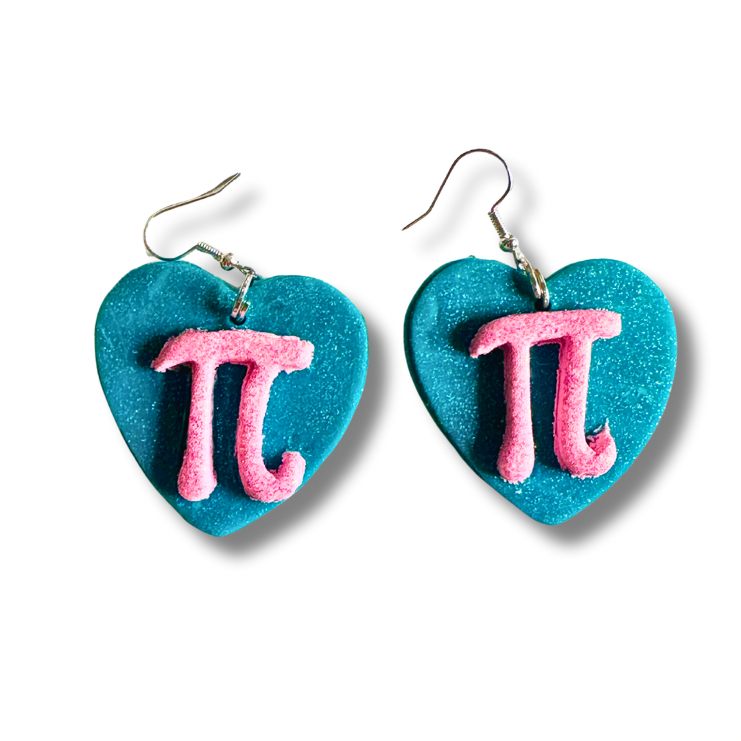 Pi Earrings