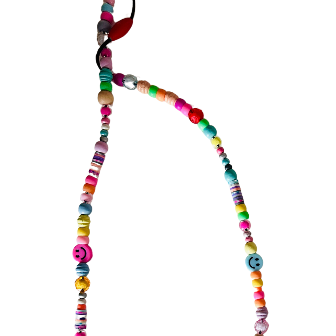 Happy and Colorful Lanyard