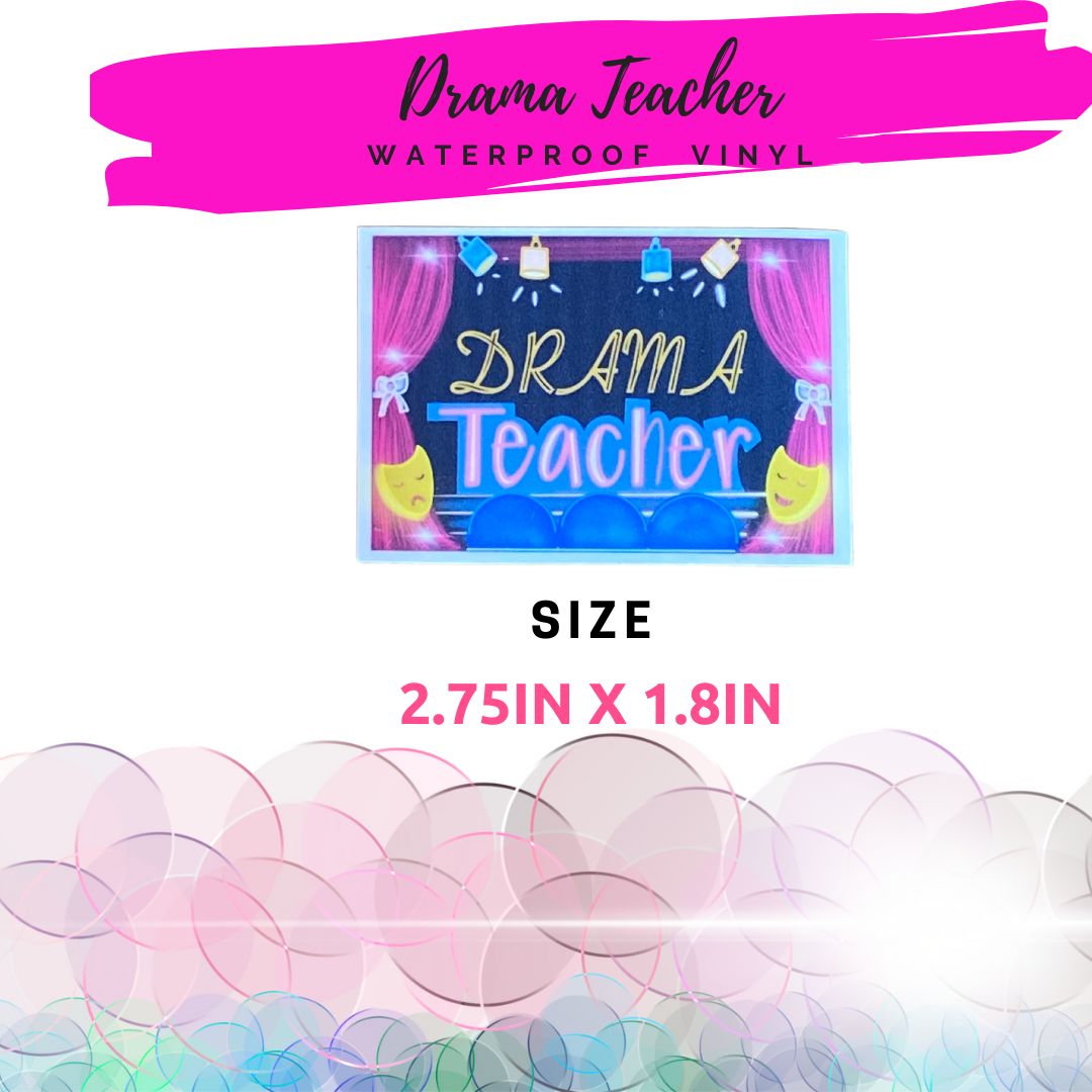 Drama Teacher Sticker