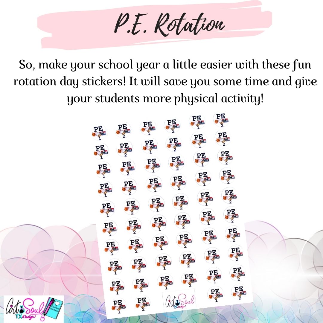 P.E. Rotation Schedule