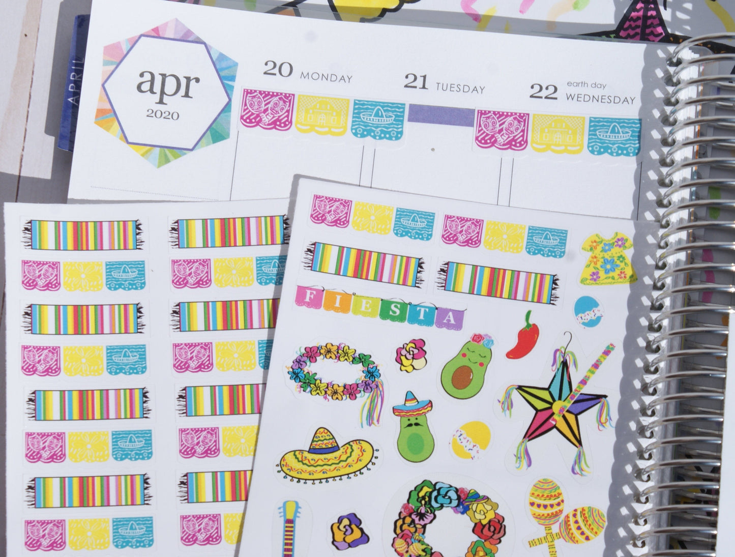 Fiesta Planner Sticker Pack