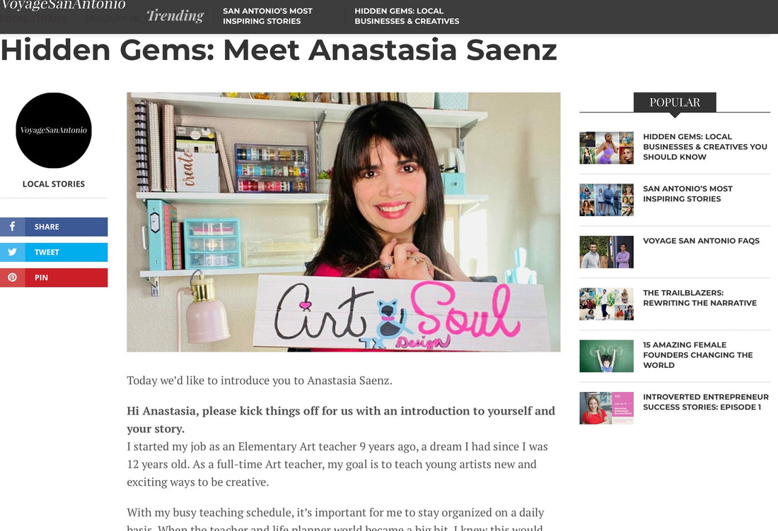 Art & Soul TX Design in the News!