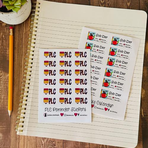 Teacher Planner Stickers
