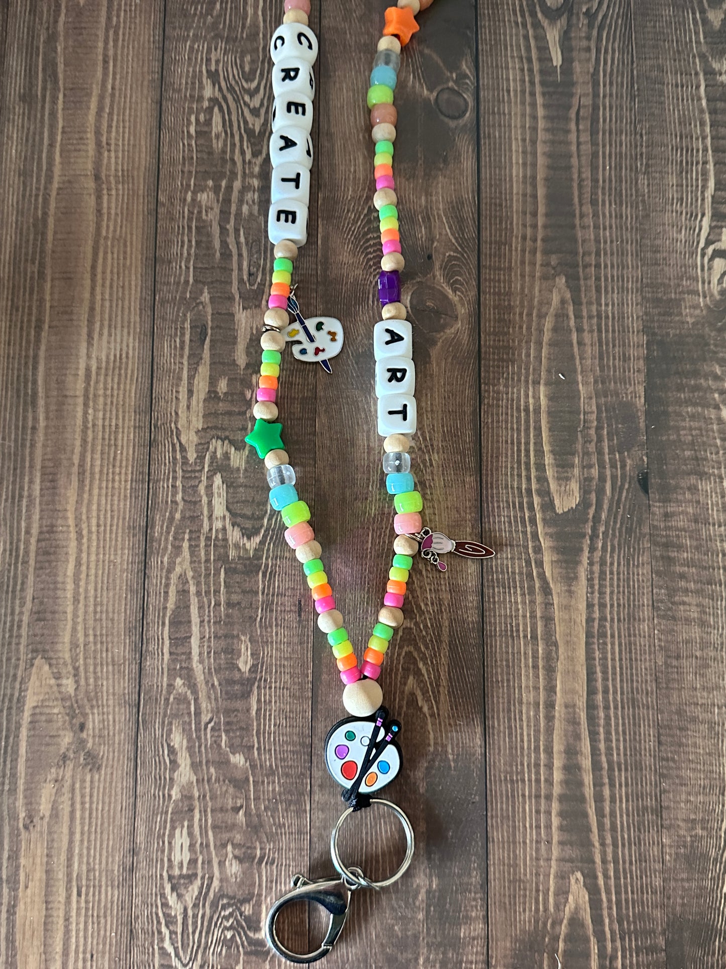 Art Teacher Lanyard