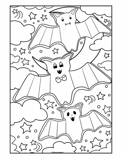 Halloween Coloring Book