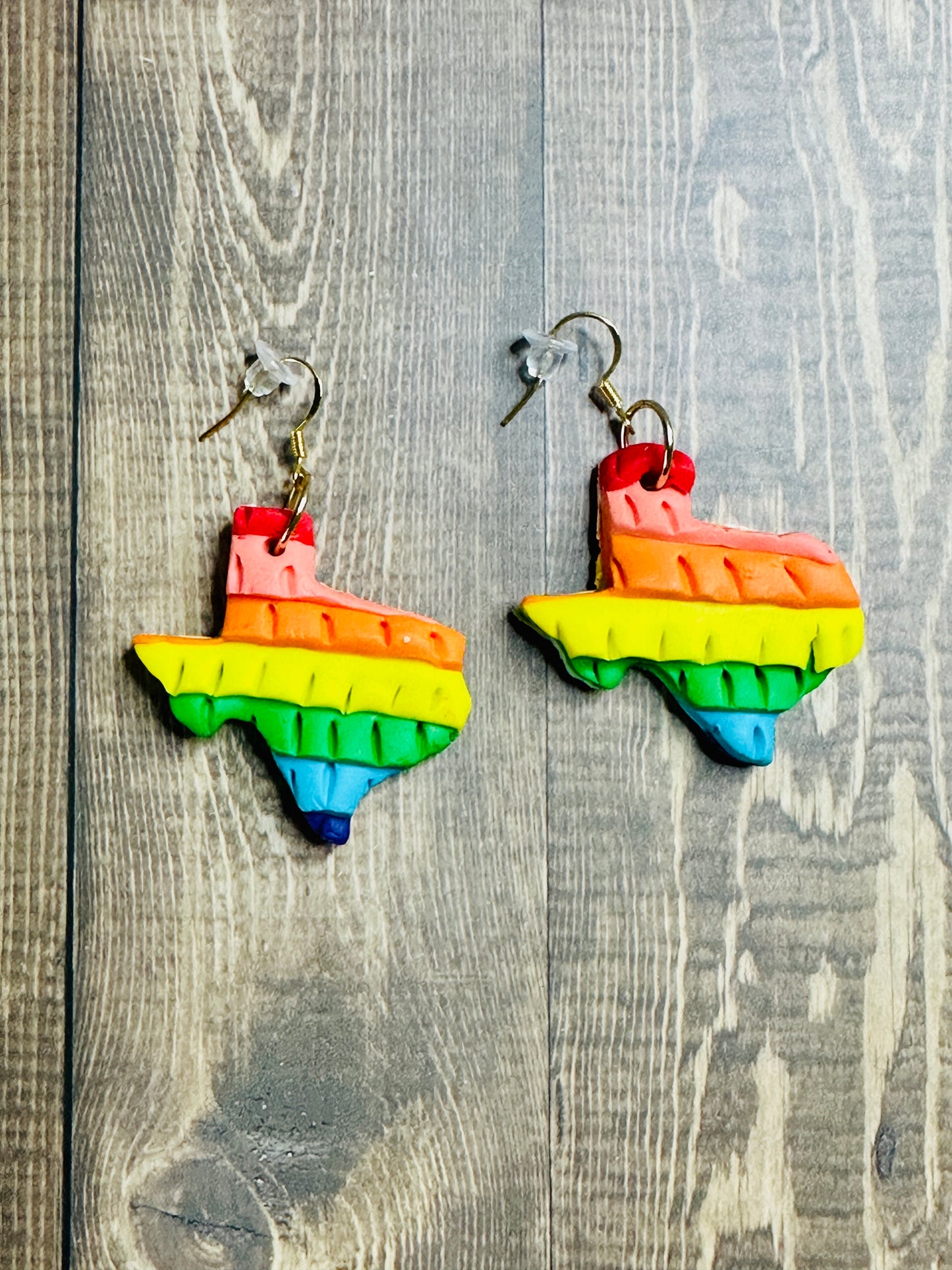 Texas Piñata Earrings