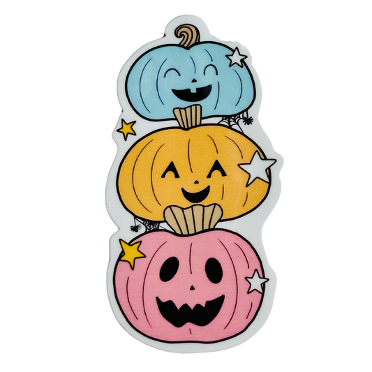 Cute Jack-O-Lantern Stickers
