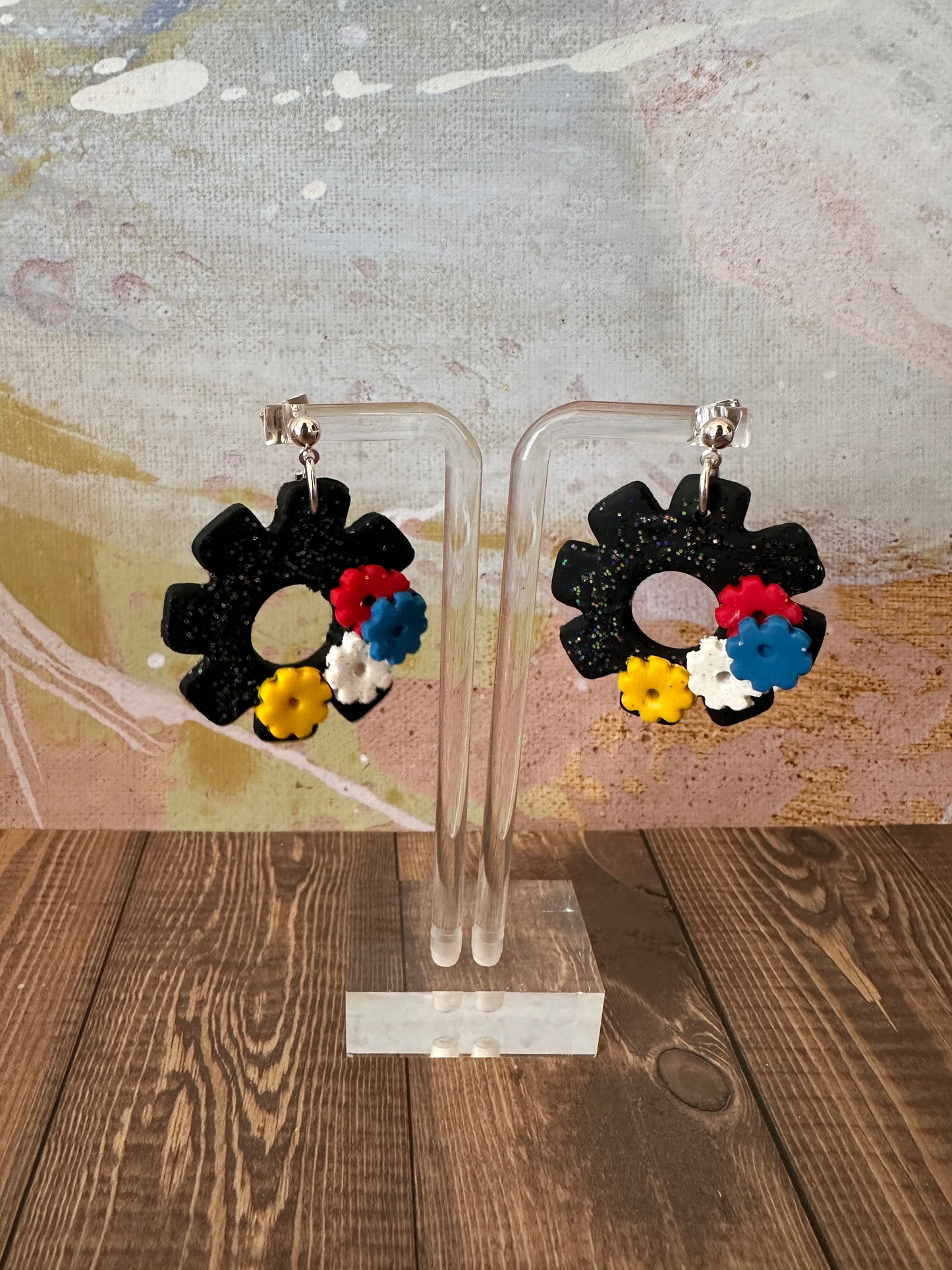 Stem Gear Earrings