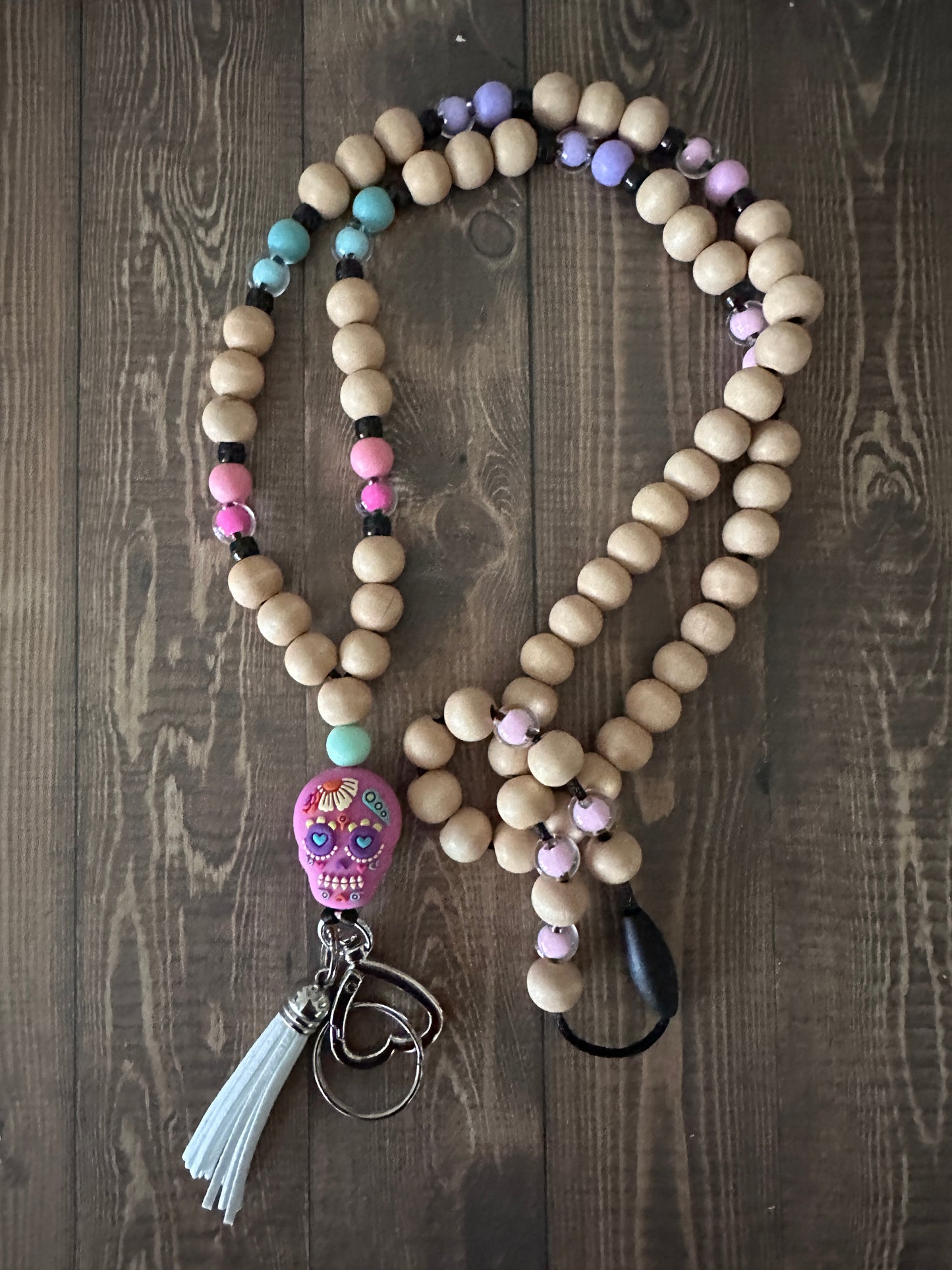 Sugar Skull Lanyard