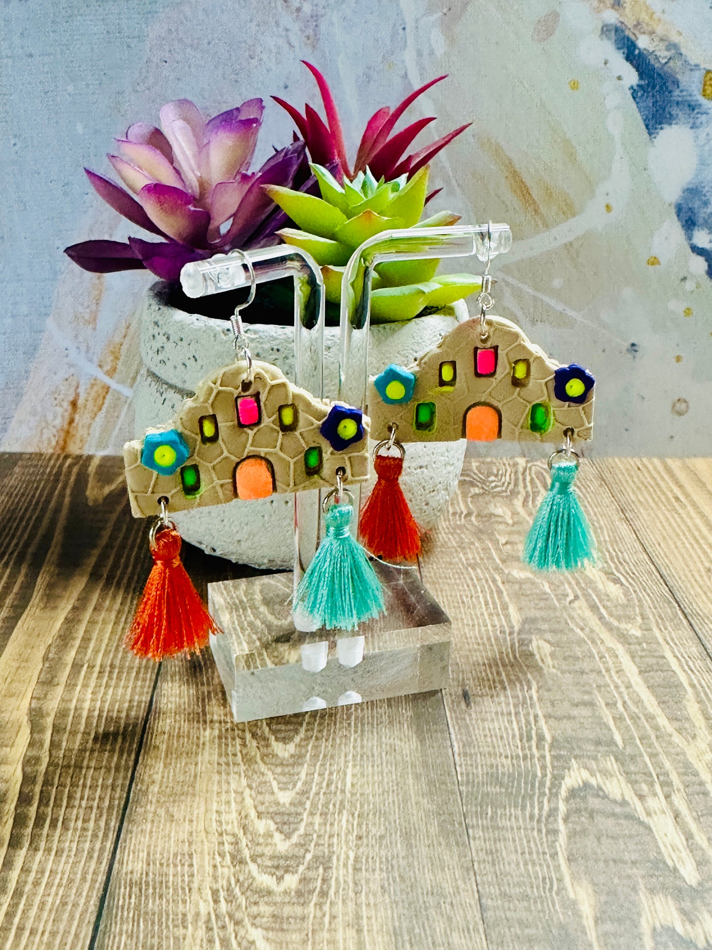 Fiesta Alamo Earrings
