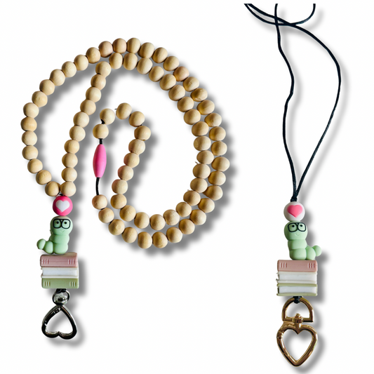 Book Worm Lanyard