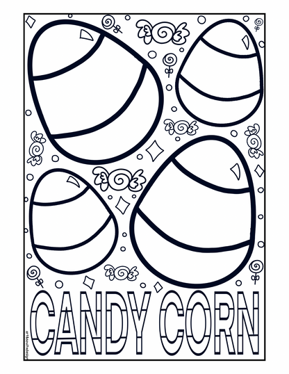 Halloween Coloring Book