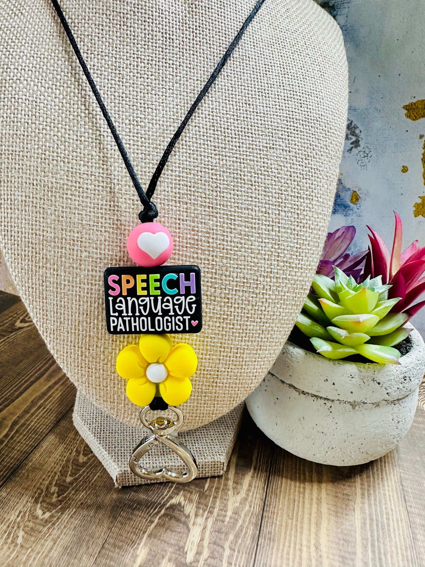 Speech Language Pathologist Lanyard