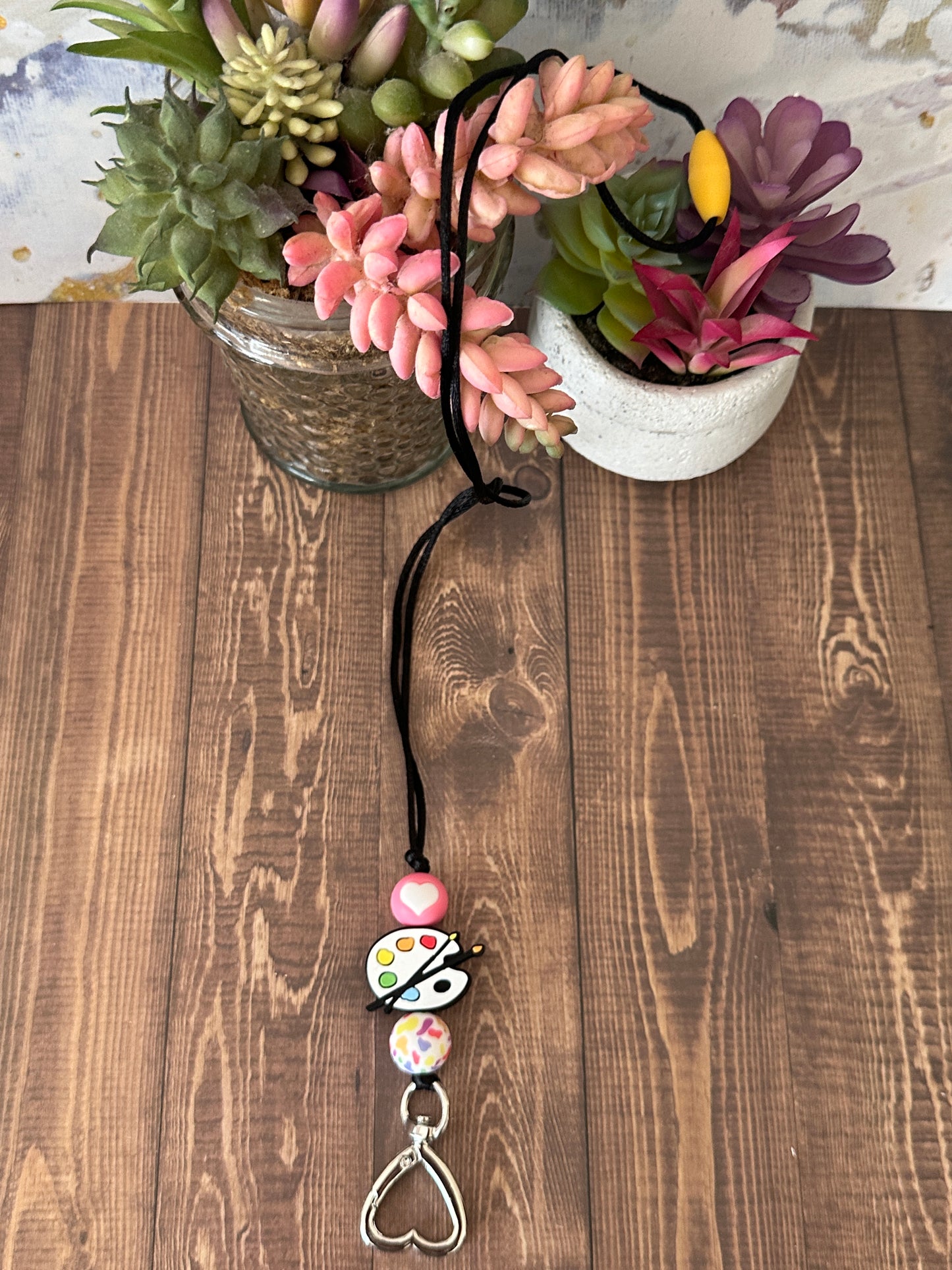 Paint Palette Lanyard