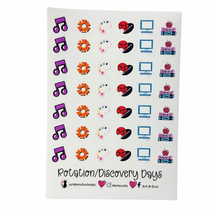 Rotation/Discovery Schedule