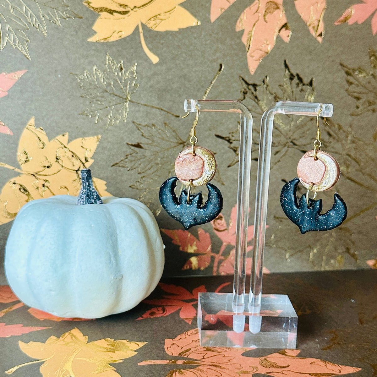 Spooky Bat Earrings