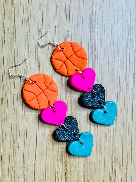 Love My Spurs Earrings