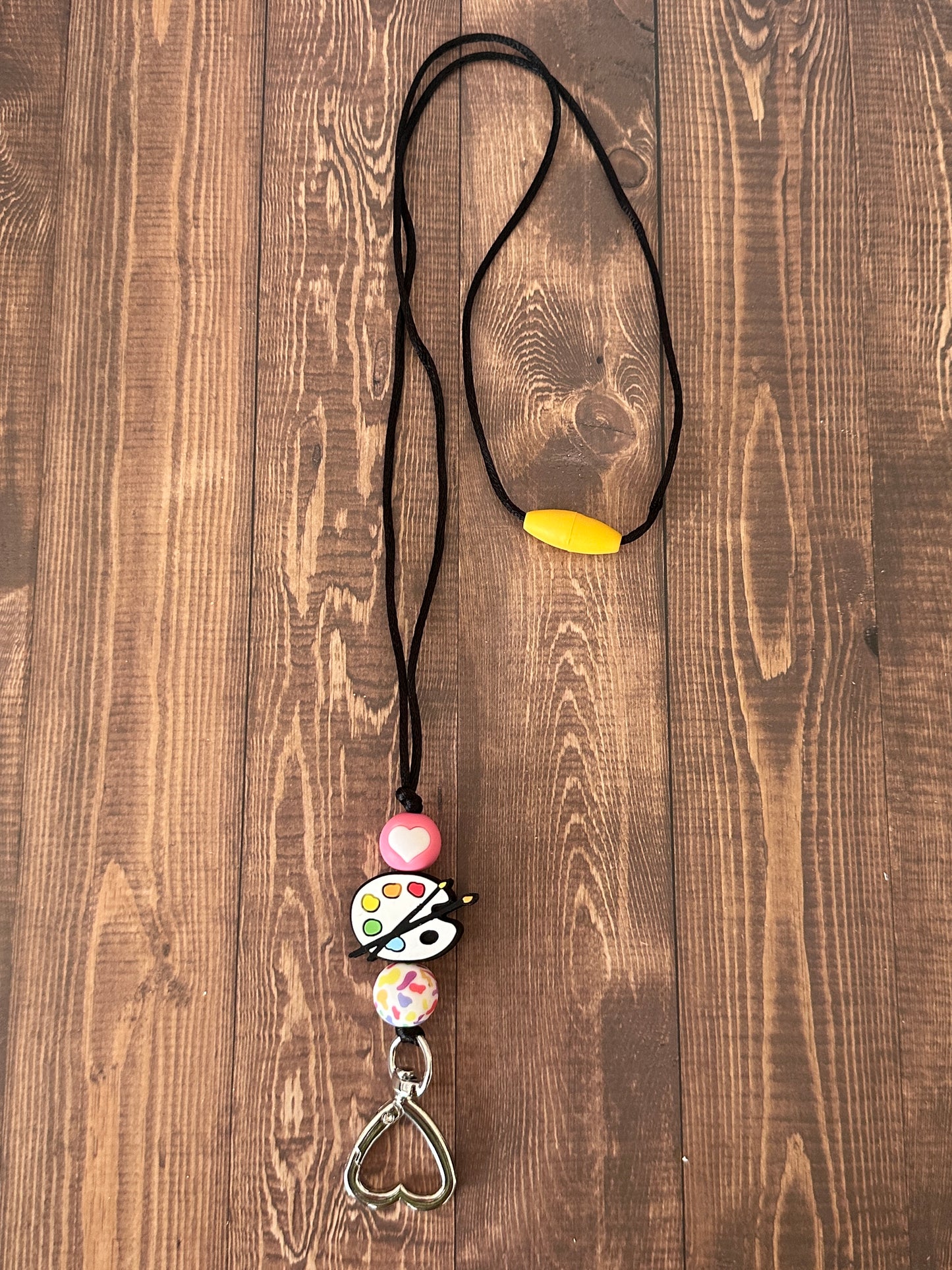 Paint Palette Lanyard