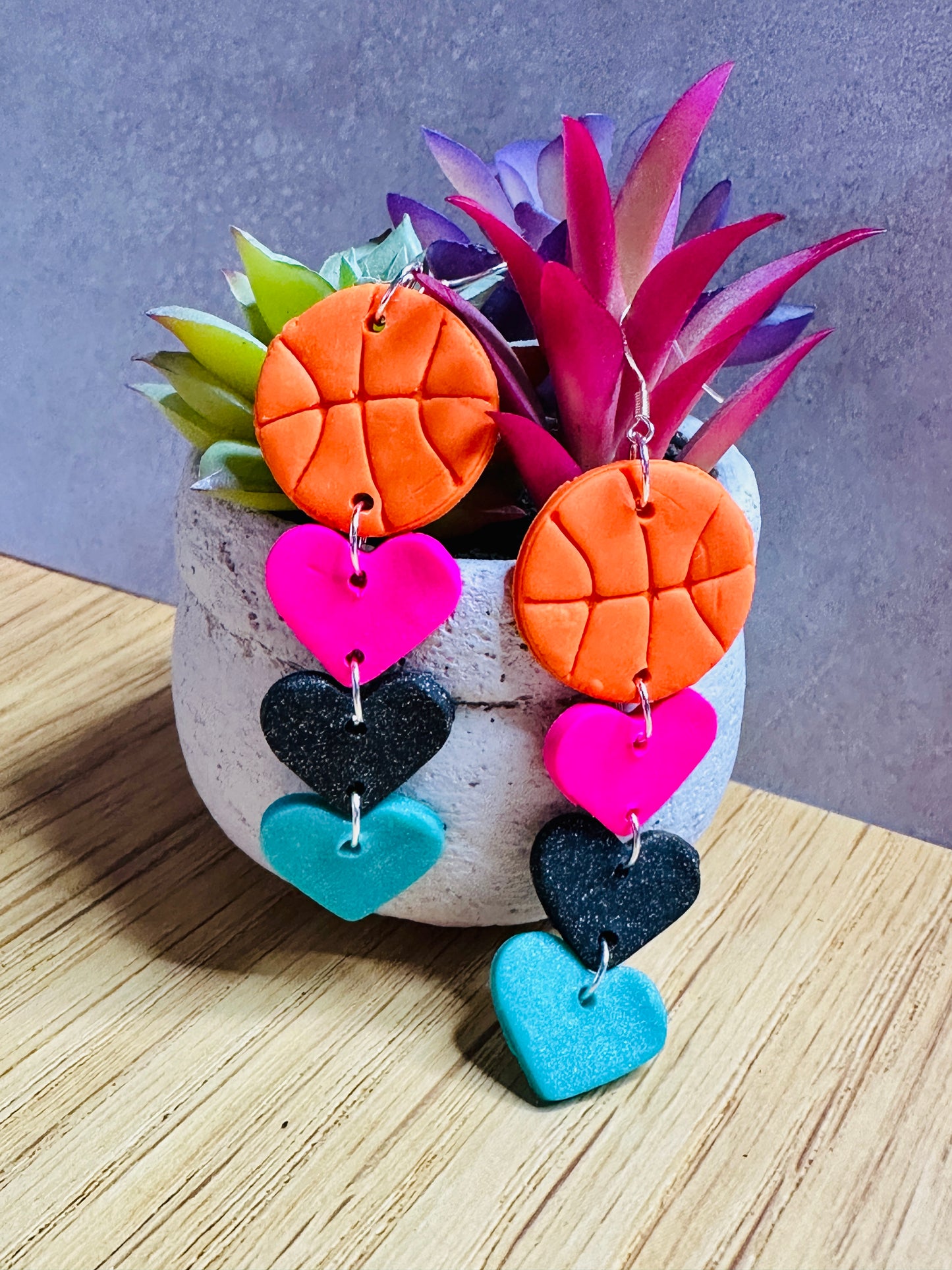 Love My Spurs Earrings