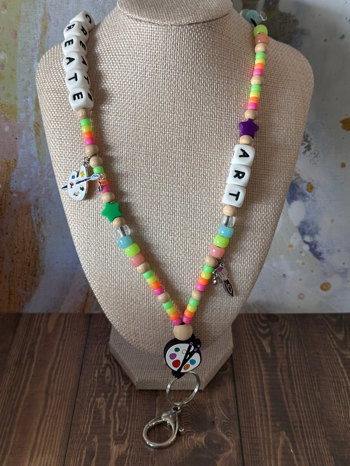 Art Teacher Lanyard