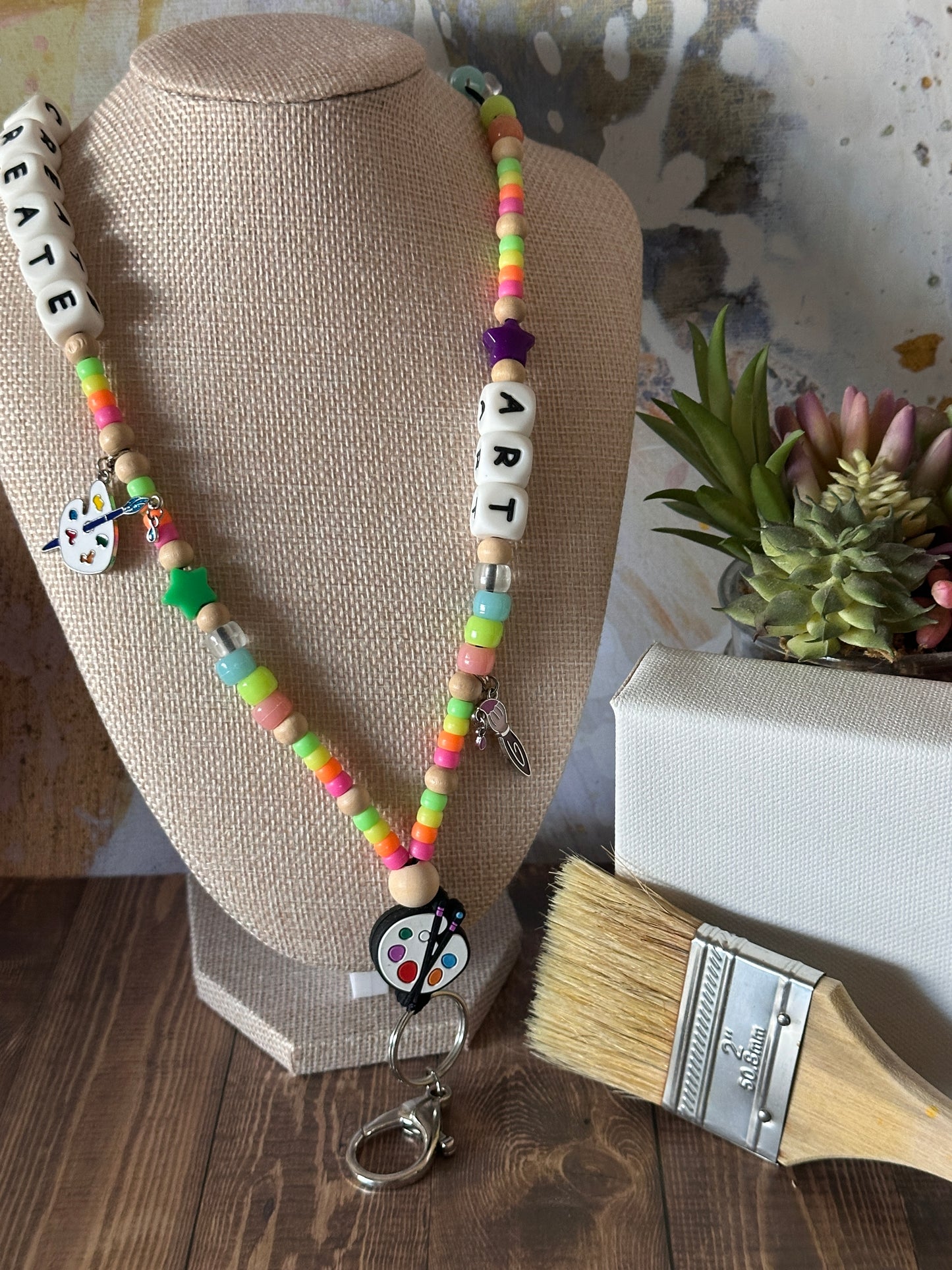 Art Teacher Lanyard