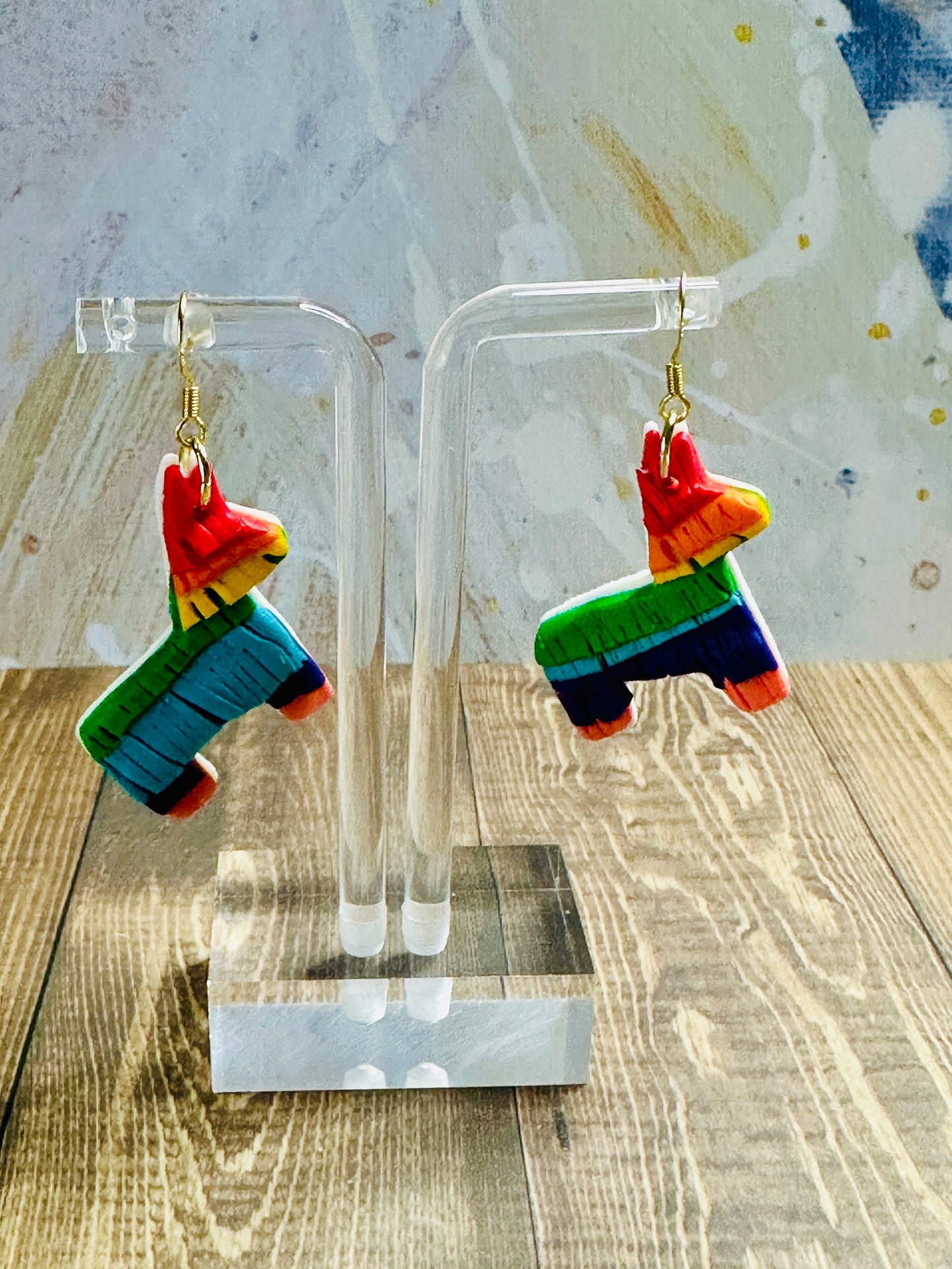 Donkey Piñata Earrings