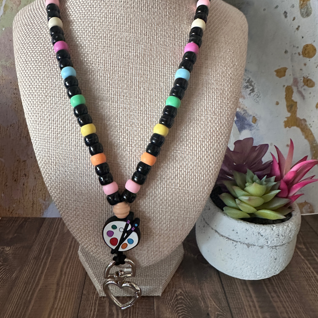 Art Palette Lanyard