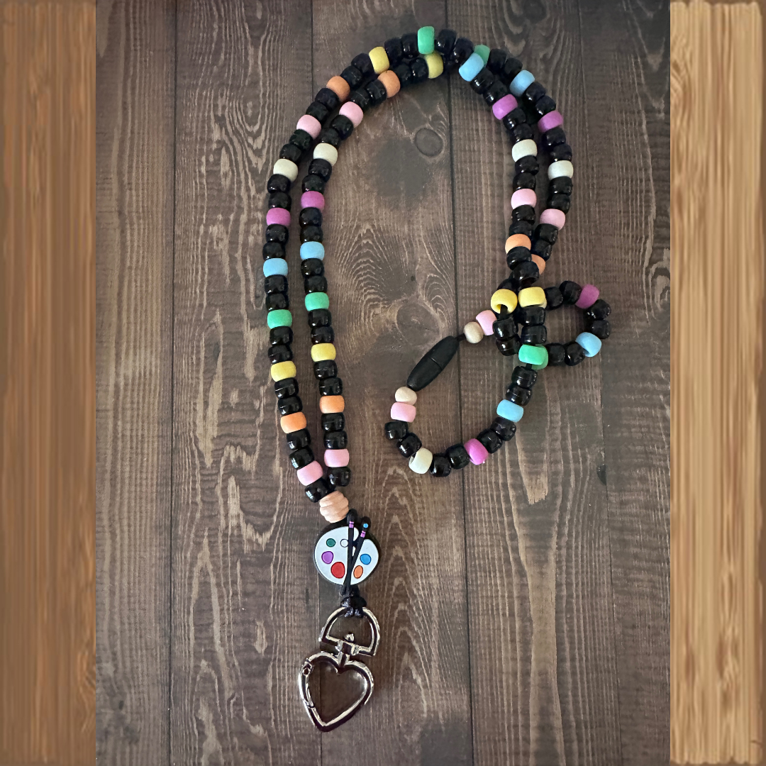 Art Palette Lanyard
