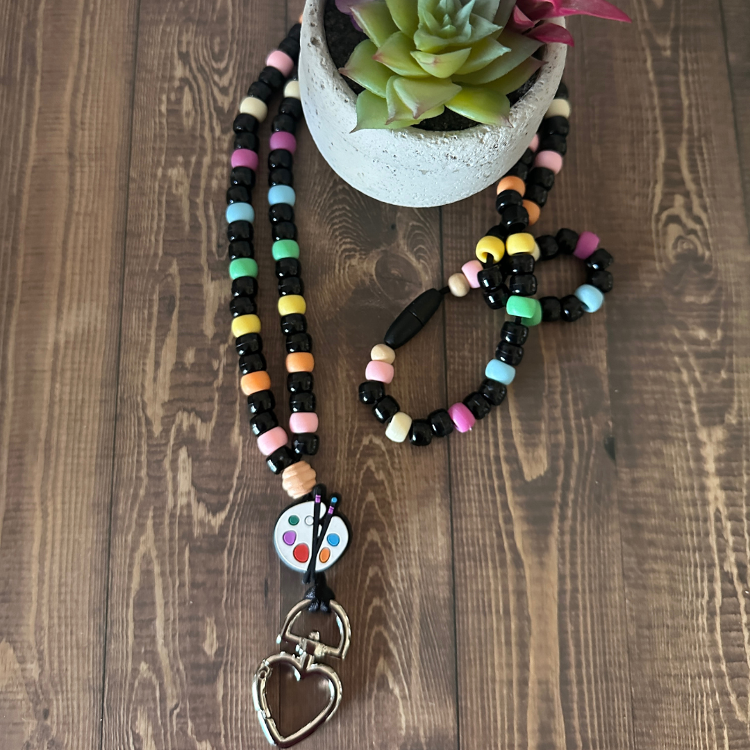 Art Palette Lanyard