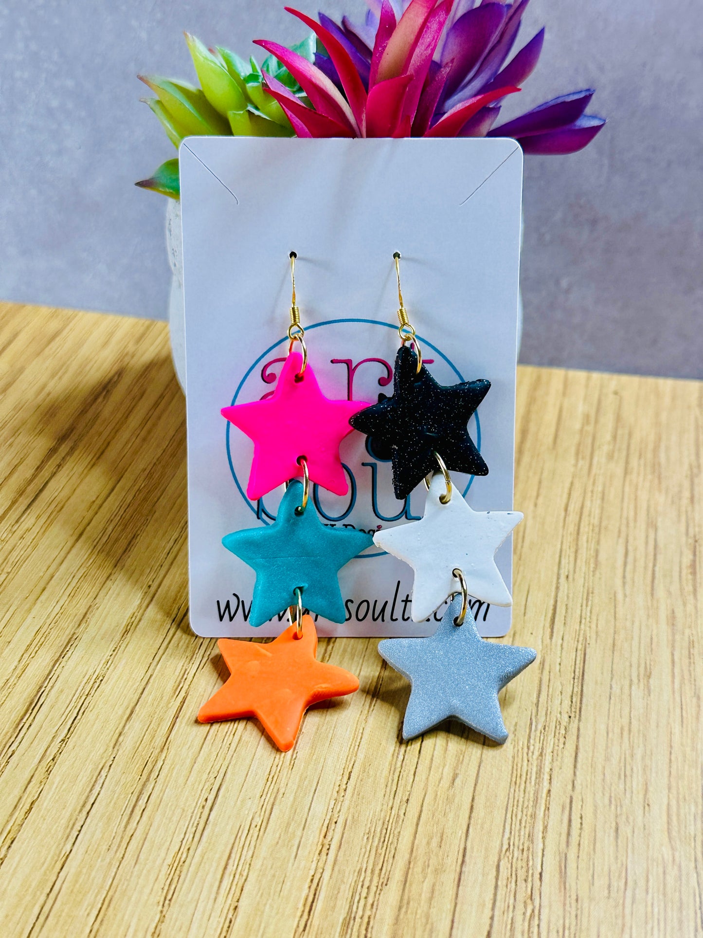 Spurs Superstar Earrings