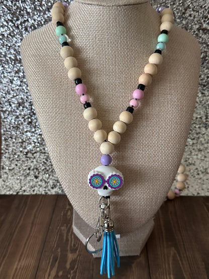 Sugar Skull Lanyard