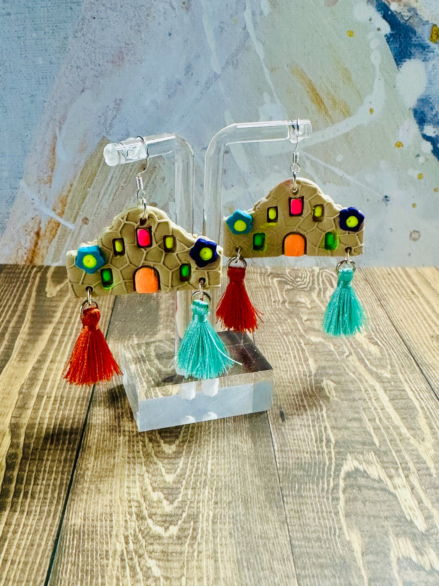 Fiesta Alamo Earrings