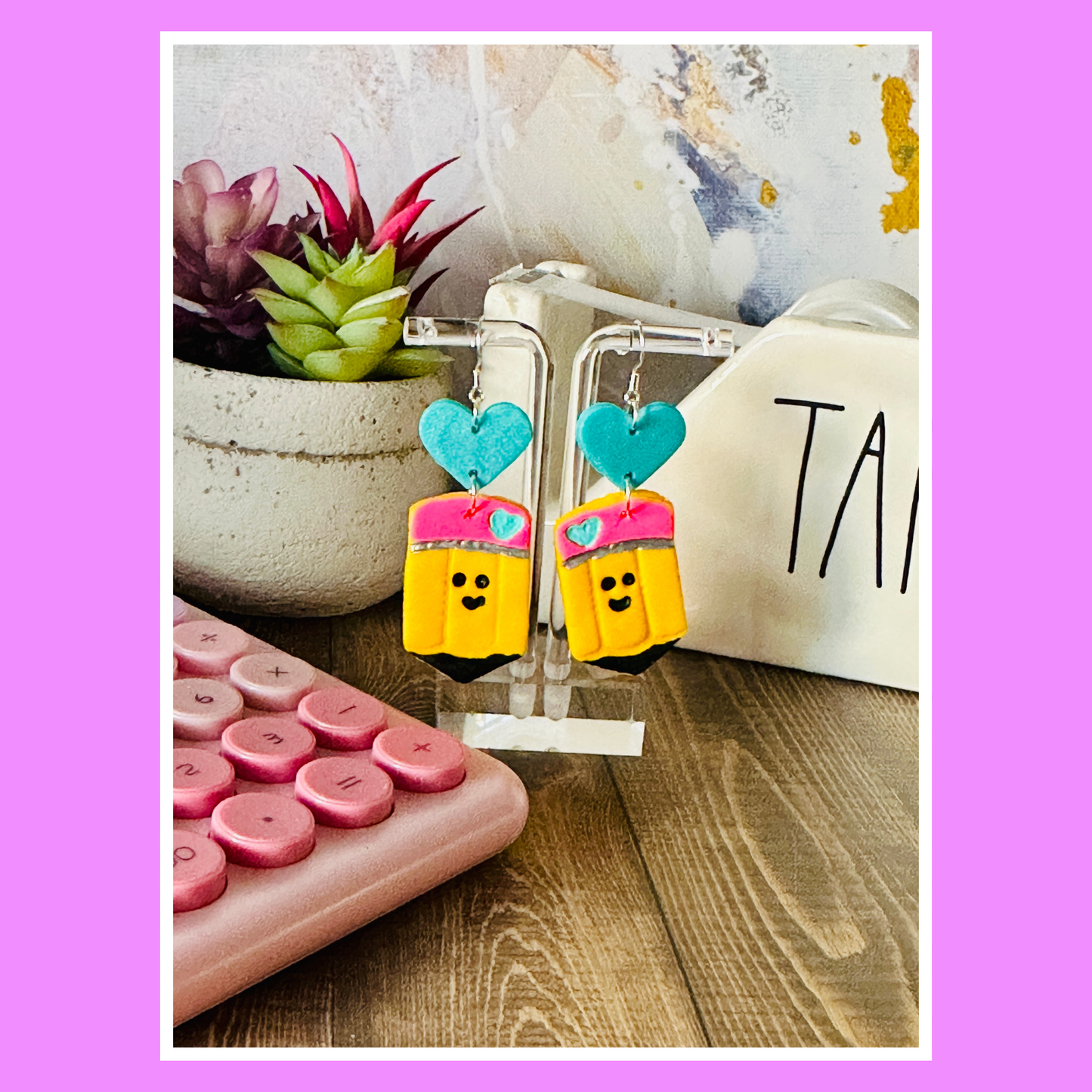 Cute Pencil Earrings