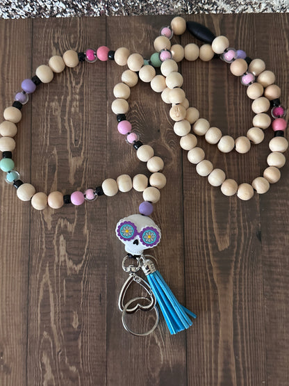 Sugar Skull Lanyard
