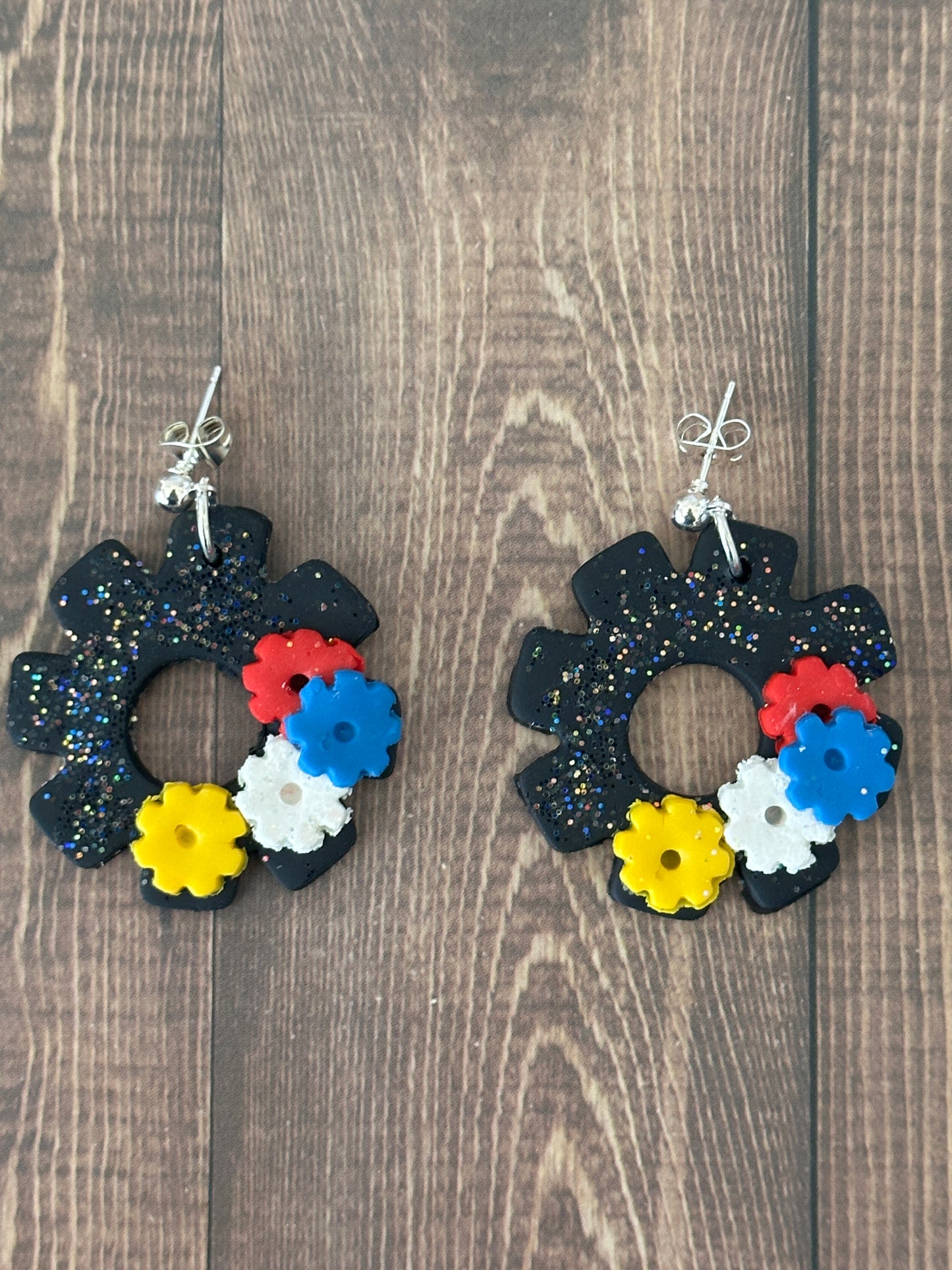 Stem Gear Earrings