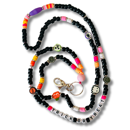 Trick or Treat Halloween Lanyard