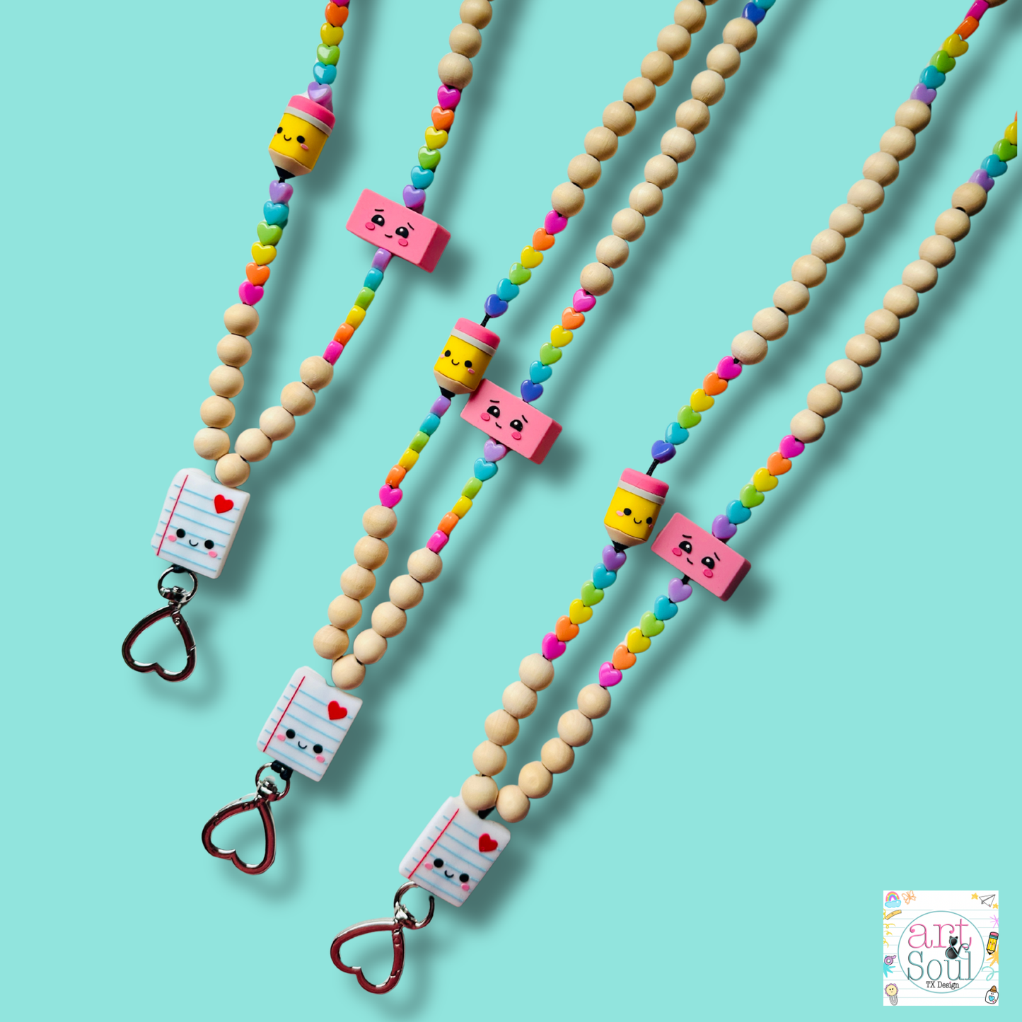 Cute Teacher Lanyard
