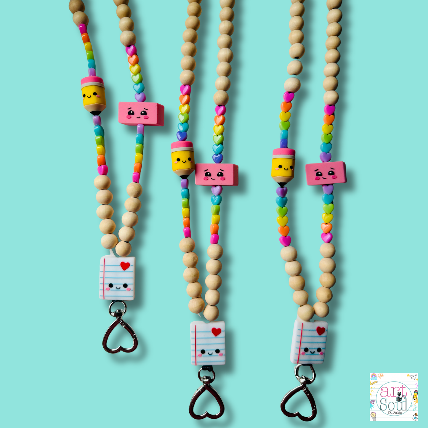 Cute Teacher Lanyard