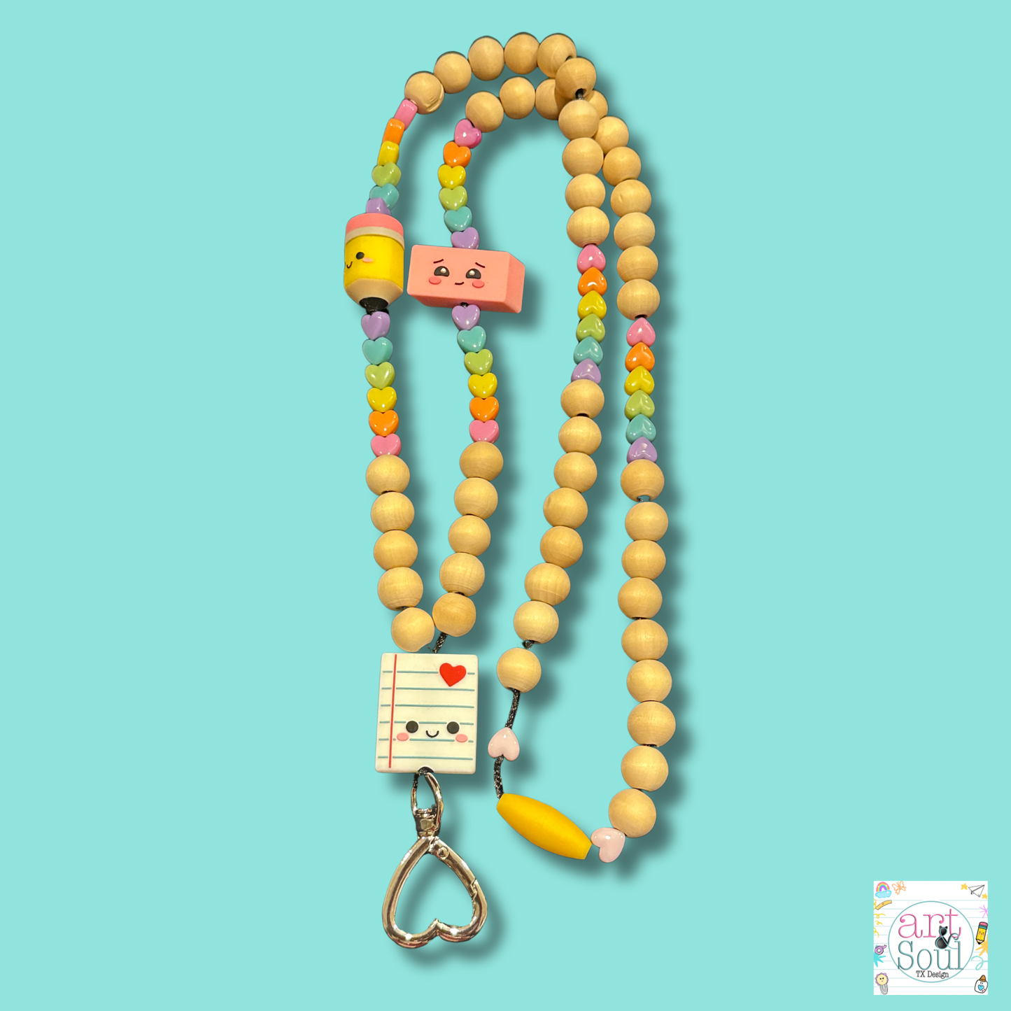 Cute Teacher Lanyard
