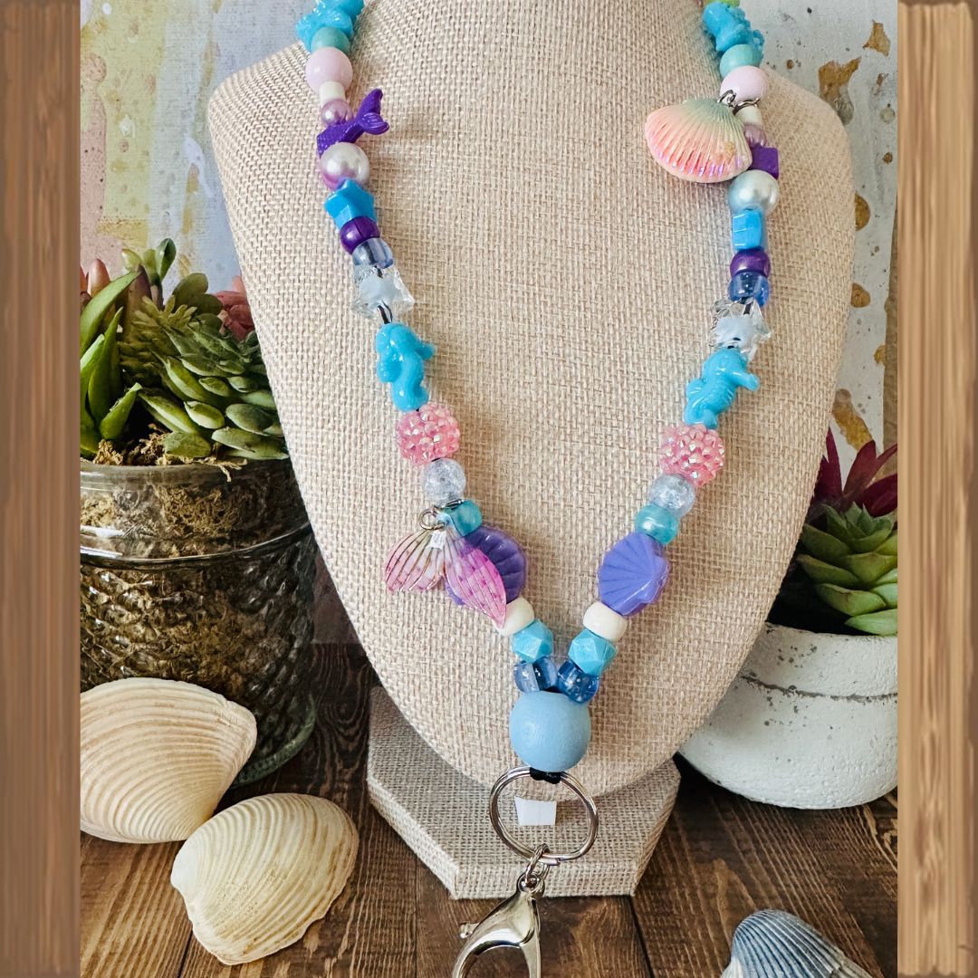 Under The Sea Mermaid Lanyard
