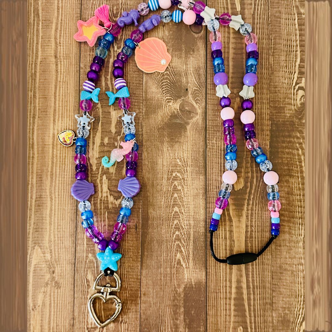 Under The Sea Mermaid Lanyard