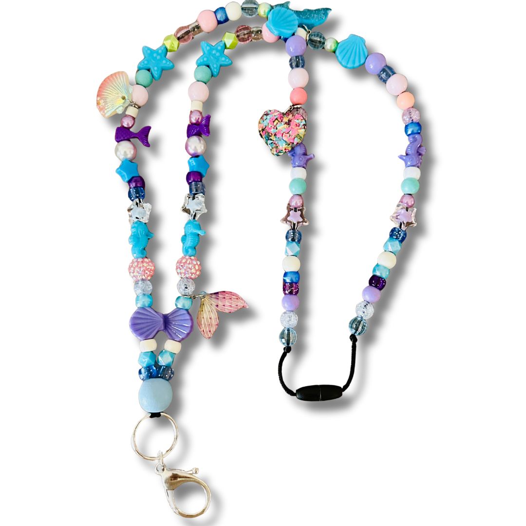 Under The Sea Mermaid Lanyard