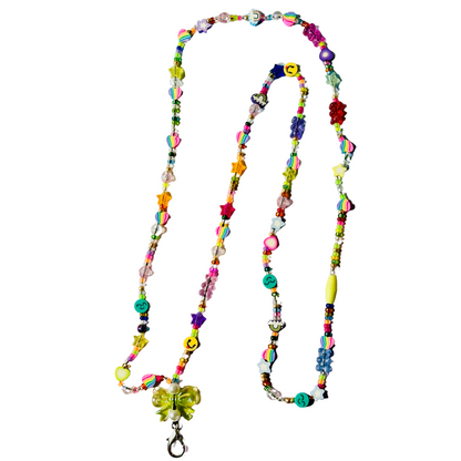 With a Pretty Yellow Bow Lanyard