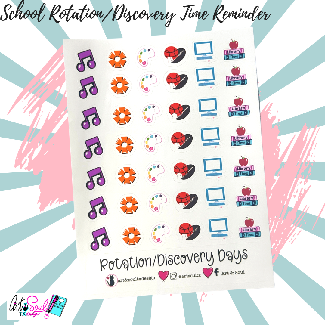 Rotation/Discovery Schedule