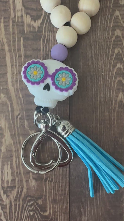 Sugar Skull Lanyard