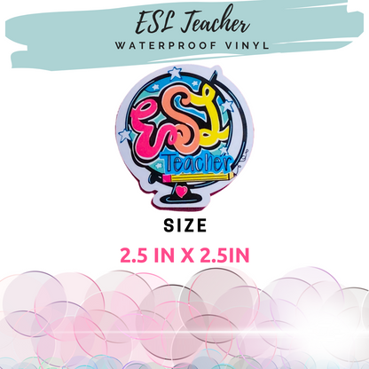 ESL Teacher Sticker
