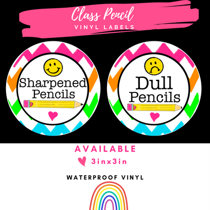 Emphasizes the happy face design and classroom organization purpose.