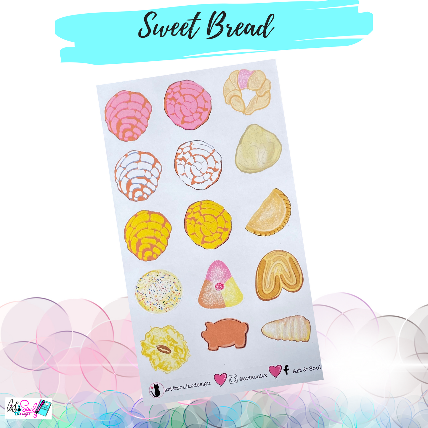 Concha Planner Stickers