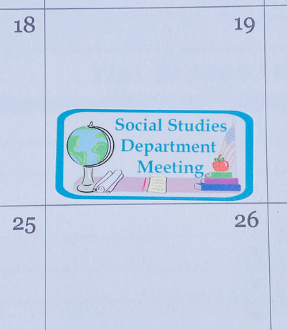 Social Studies Meeting